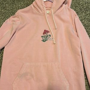 Vibrant pink hoodie
